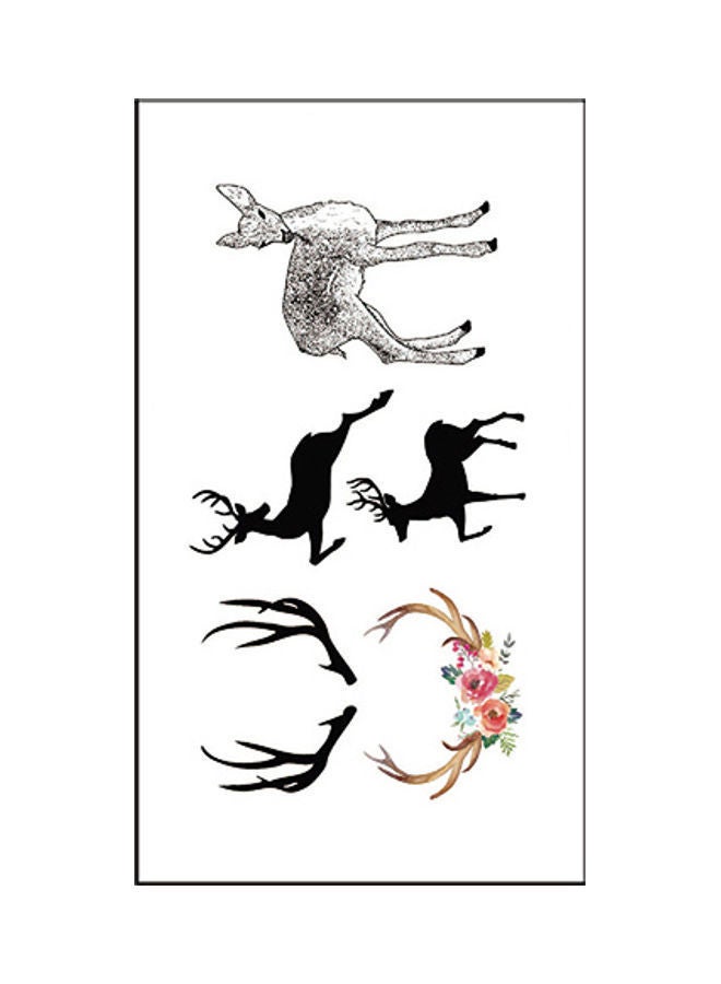 NIBEMINENT Waterproof Fashionable Temporary Tattoo Sticker Multicolour - Image 1