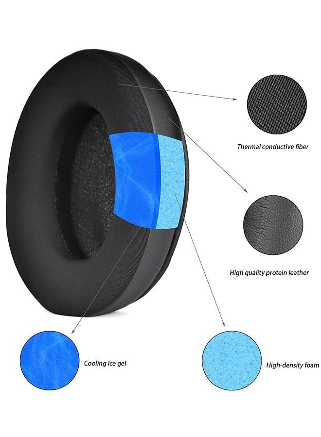 1Pc Cooling Gel Ear Pads Replacement, Compatible with HyperX Cloud 3/Alpha/Stinger/Flight/Cloud II/Core Mix Headphones - Image 1