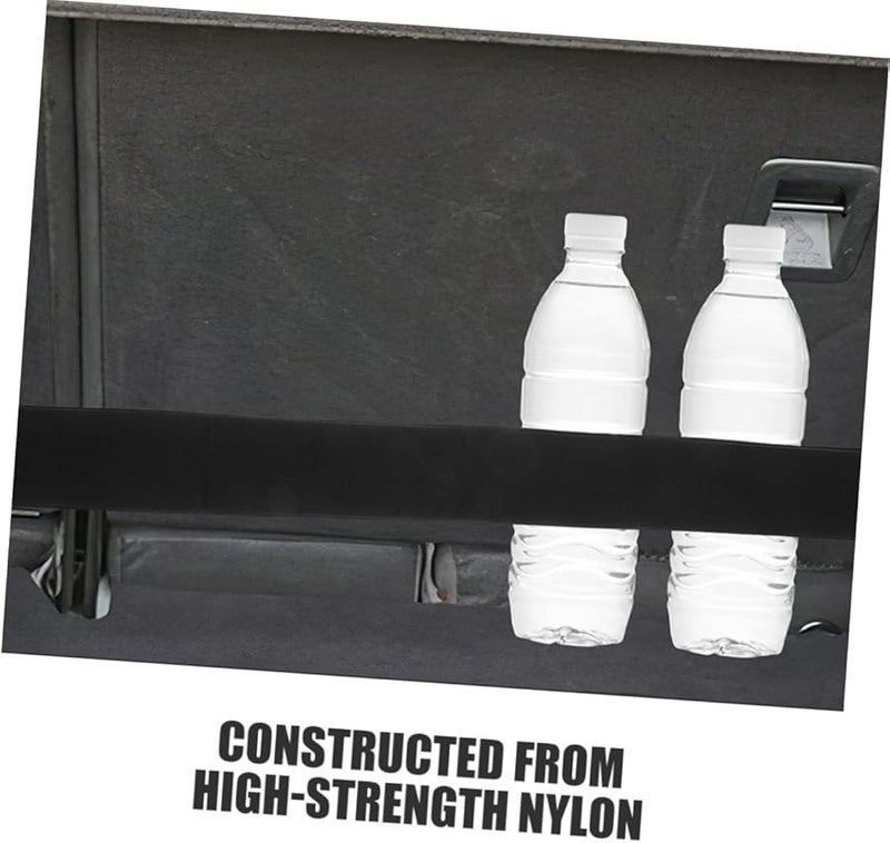 Car Trunk Organizer 2 Pack with Hook and Loop Straps for Automotive Storage and Sports Equipment - Image 4