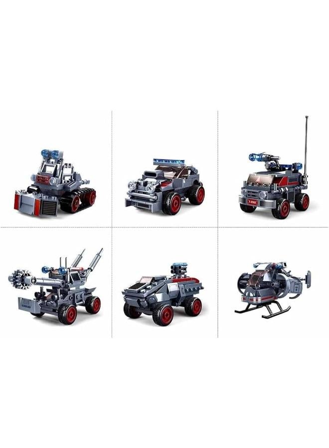 Sluban Space War-Command Vehicle 6Into1 557Pcs 6+ - Image 1