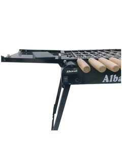 Albawadi Portable Folding Barbecue Grill  with Electric Skewer Camping Charcoal Stove  - Image 2