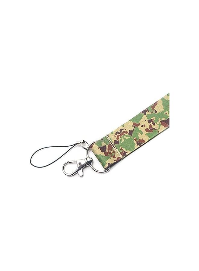 Green Tiger Cool Lanyard, Cute Neck Lanyard Key, Wallet, Holder Premium Soft Silk Strap Ladies Lanyard Men's Key - Image 4
