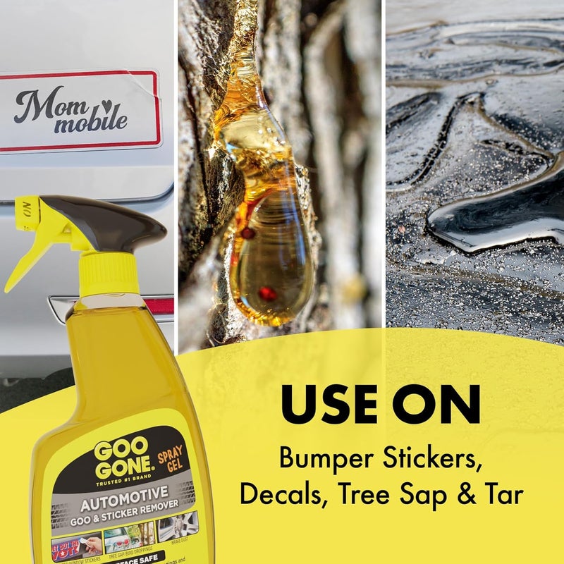 Goo Gone جوه غون لإزالة الغراء والملصقات للسيارات - 12 أونصة سائلة - Image 5