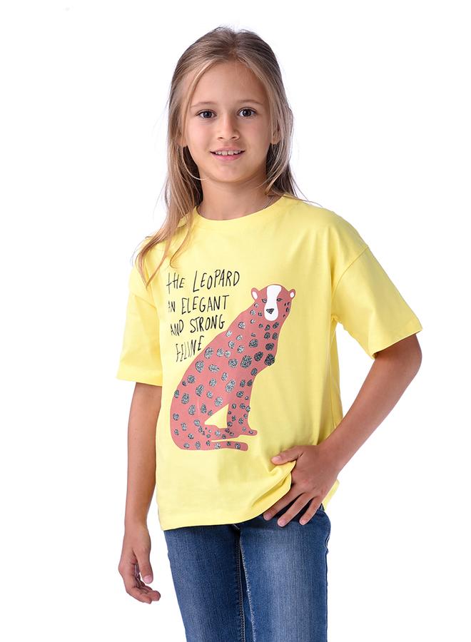 victor and jane victor and jane Leopard Graphic Print T-Shirt  - Image 2