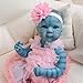 Zero Pam Avatar Reborn Baby Dolls Silicone Full Body 18 Inch Realistic Baby Dolls Girl Silicone Reborn Girl Doll Real Looking Avatar Babies for Girls Toys - Image 4