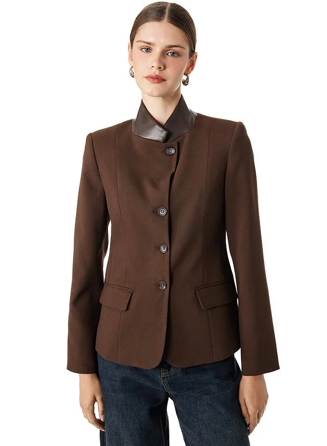 Koton  Slim Fit Jacket for Women | Best Price UAE