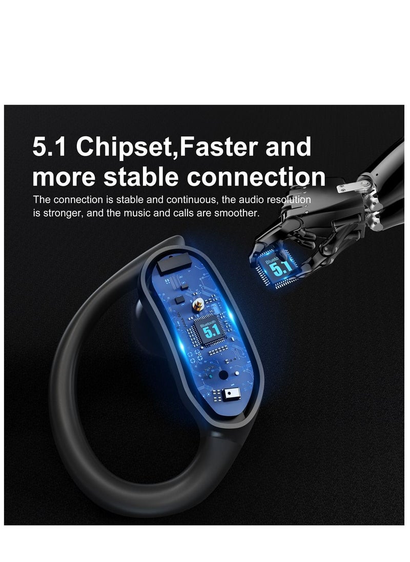 I26 Wireless TWS Earbuds 50 mAh Battery 20 Hours Playtime IPX7 Deep Waterproof 5.1 Chipset Faster And Reliable Connection Latest Digital Charging Display Handsfree