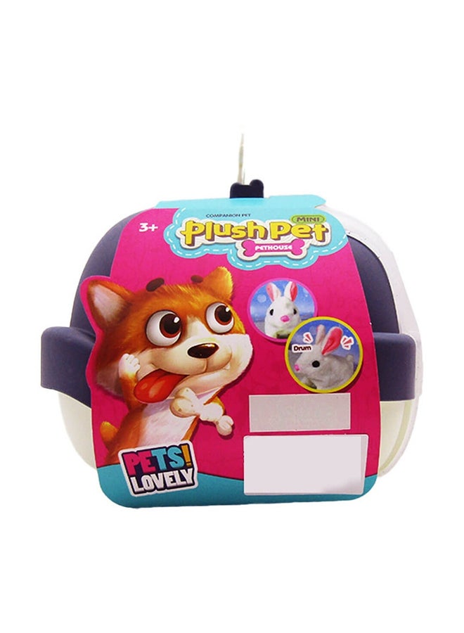 Mini Brown Dog Plush Pet Box With Sound And Light - MC1005 - Image 2