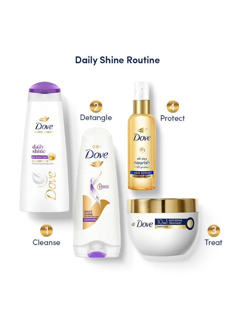 Dove Daily Shine Shampoo For Dull Hair, 650 ml - Image 5