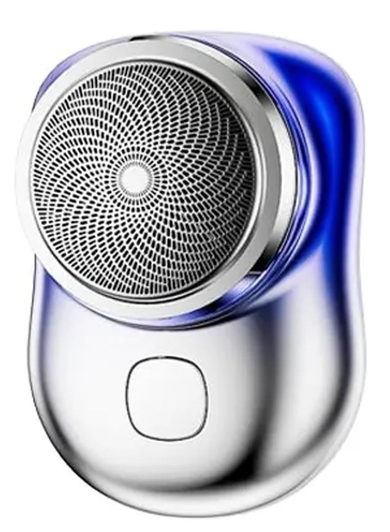 Mini Electric Razor for Men, USB Rechargeable, Wet and Dry Shaving, One-Button Operation, Essential for Home, Car, and Travel Shaving Needs - Image 1