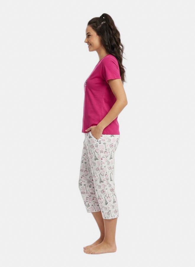 Carina Cookies Love is Here Graphic Pyjama Set - Image 2
