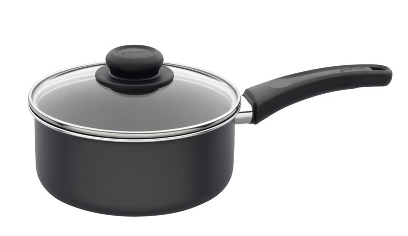 GoodCook Everyday Nonstick Sauce Pan w/Lid, 2 Quart, Black - Image 5