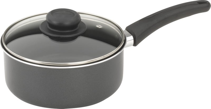 GoodCook Everyday Nonstick Sauce Pan w/Lid, 2 Quart, Black - Image 4