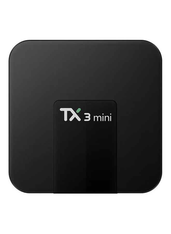 JAJEEK - TX3 Mini Android TV Box | Wi-Fi Media Player with HD 4K Video & Android 7.1 OS | Smart Streaming TV Box for Entertainment | Compact Design - TX3 Mini Black - Image 1