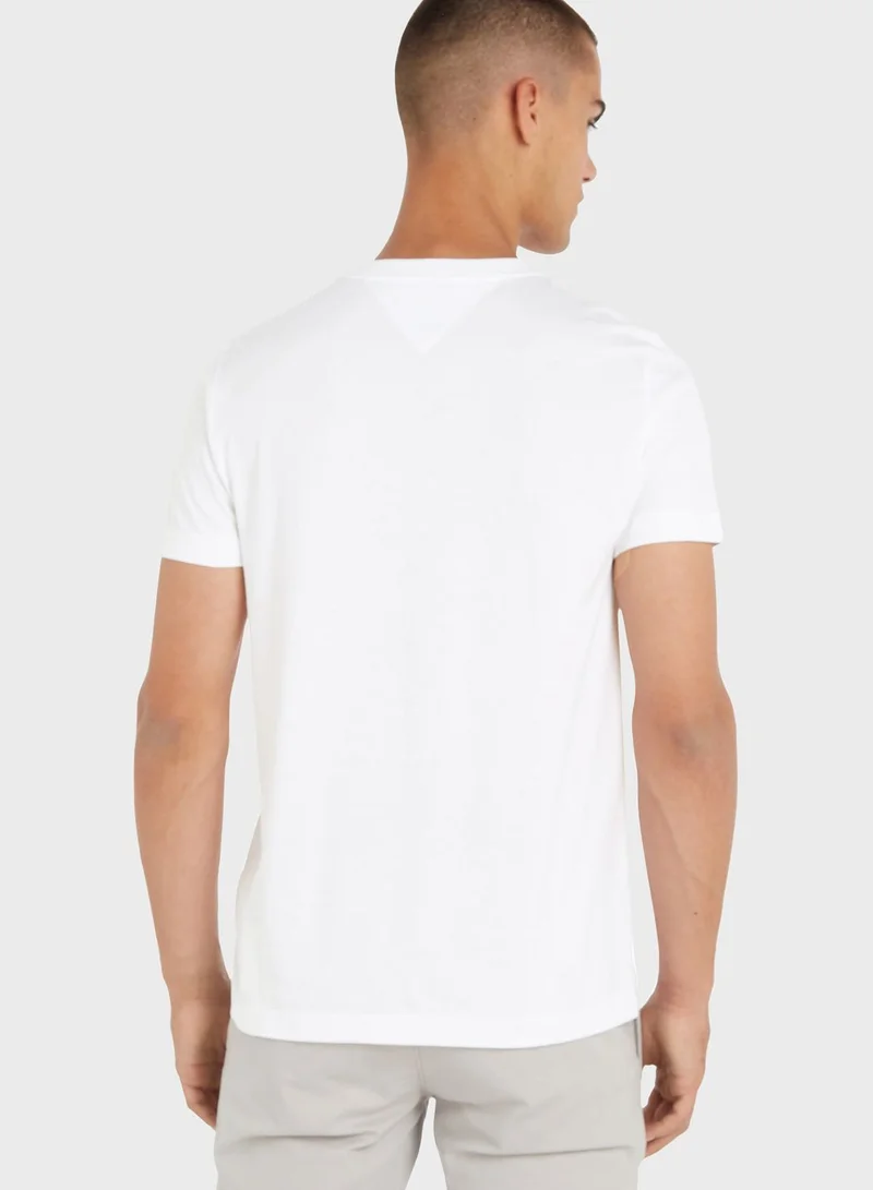 TOMMY HILFIGER Logo Crew Neck T-Shirt