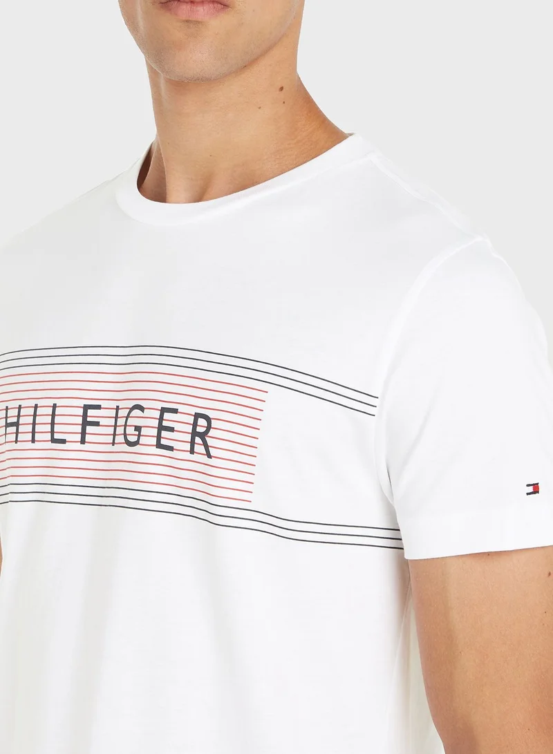 TOMMY HILFIGER Logo Crew Neck T-Shirt