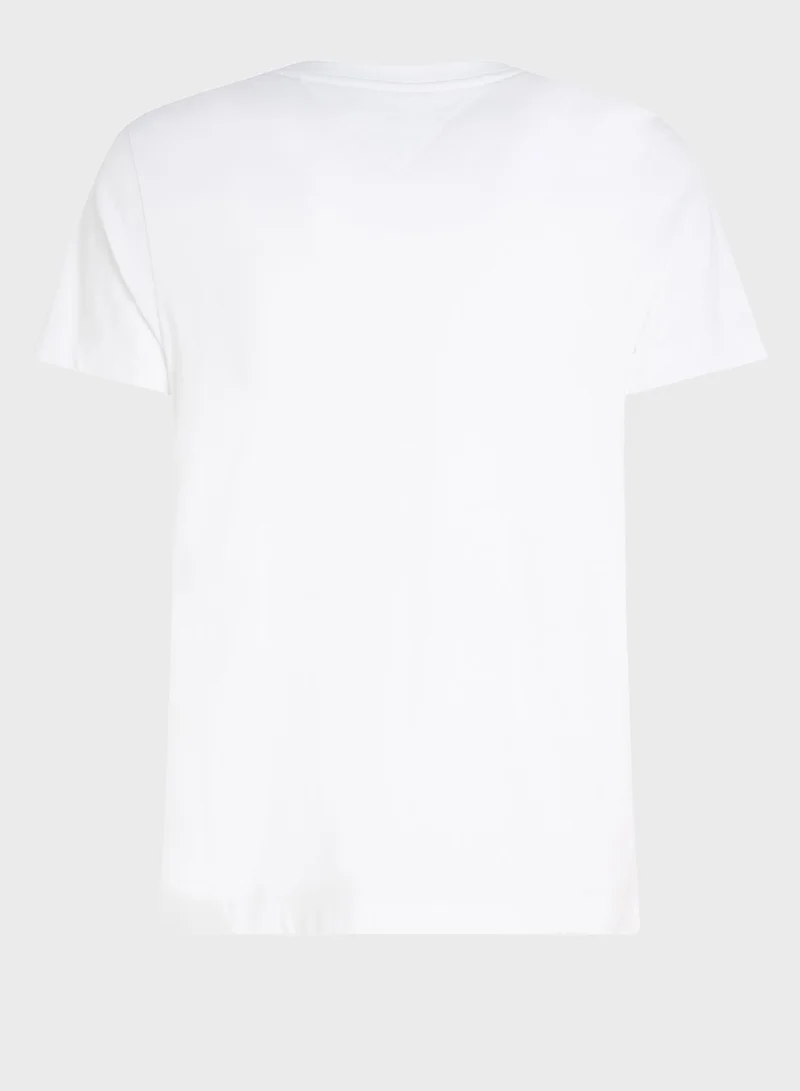TOMMY HILFIGER Logo Crew Neck T-Shirt