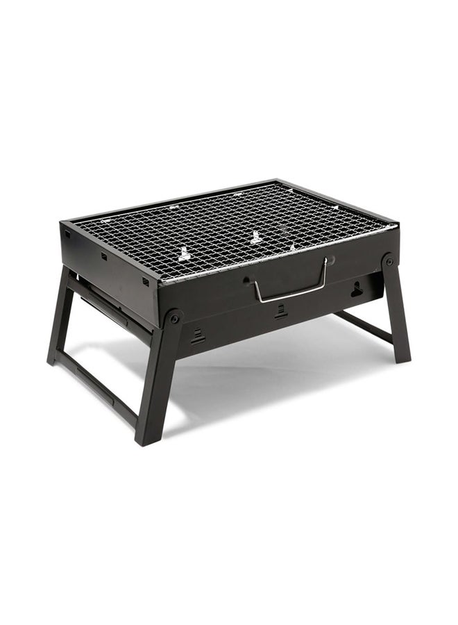 Portable Black Charcoal Grill - 36X10.5X28cm - Image 2