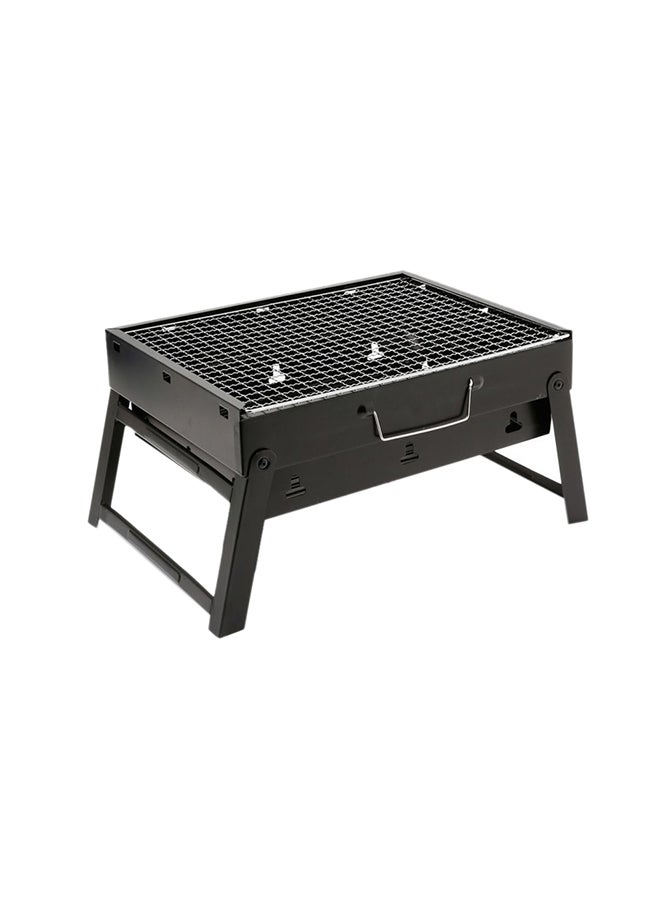 Portable Black Charcoal Grill - 36X10.5X28cm - Image 1
