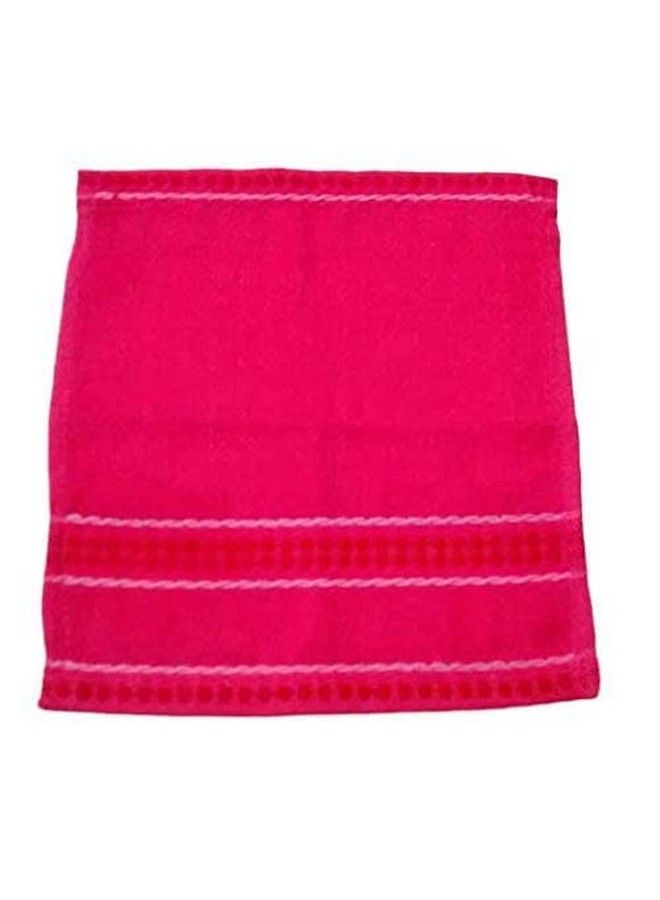 Oras Luxury Pack Of Cotton Pieces Face Towel ; Hanky ; Ultra Soft ; Extra Absorbent Size: 25' × 25' Cm. (Multicolour Set Of 6) - Image 5