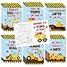 JAPBOR Valentines Day Coloring Book 24PCS Mini Valentine Construction Vehicle Color Books Bulk for Kids Party Favor Excavator Truck Small Colouring Page for Birthday Gifts Class Drawing Paint Game - Image 2