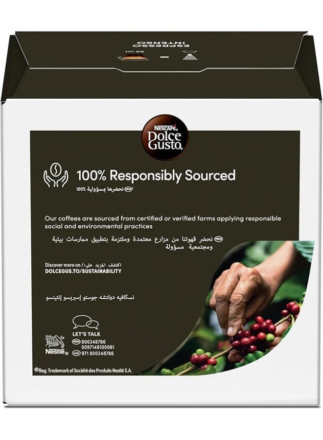 دولسي قوستو كبسولات قهوة نسكافيه دولتشي غوستو إسبريسو إنتنسو - 16 كبسولة - Image 2