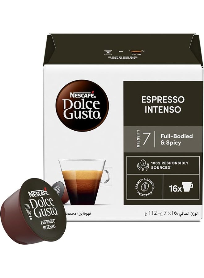 دولسي قوستو كبسولات قهوة نسكافيه دولتشي غوستو إسبريسو إنتنسو - 16 كبسولة - Image 5