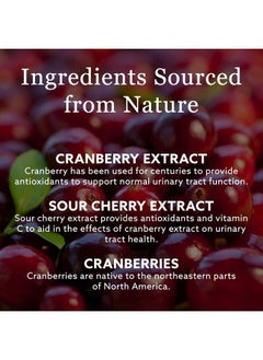 New Nordic Cranberry Vegan Gummies | Urinary Tract & Bladder Support | Balance & Cleanse with Cran Berry & Sour Cherry Antioxidants | Gluten Free | for Women and Men | 60 Count (Pack of 1)  - Image 4