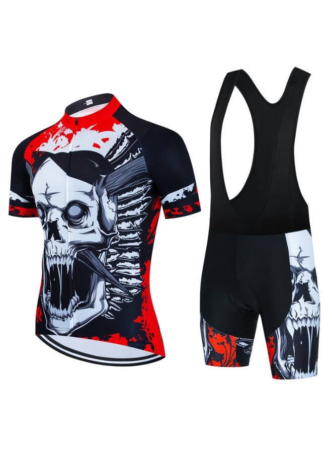 KUYING Summer Short Sleeved Cycling Suit Set  - Image 1