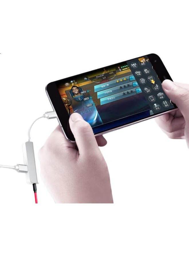 The Good Shepherd Good Shepherd No.1 Sound Card Converter For Mobile Phones And Computers, Rechargeable, For Recording, Headphones Adapter, Suitable For Kuaishou, Douyin, Karaoke, And Online Gaming, Compatible With Android And Type-C - Image 2