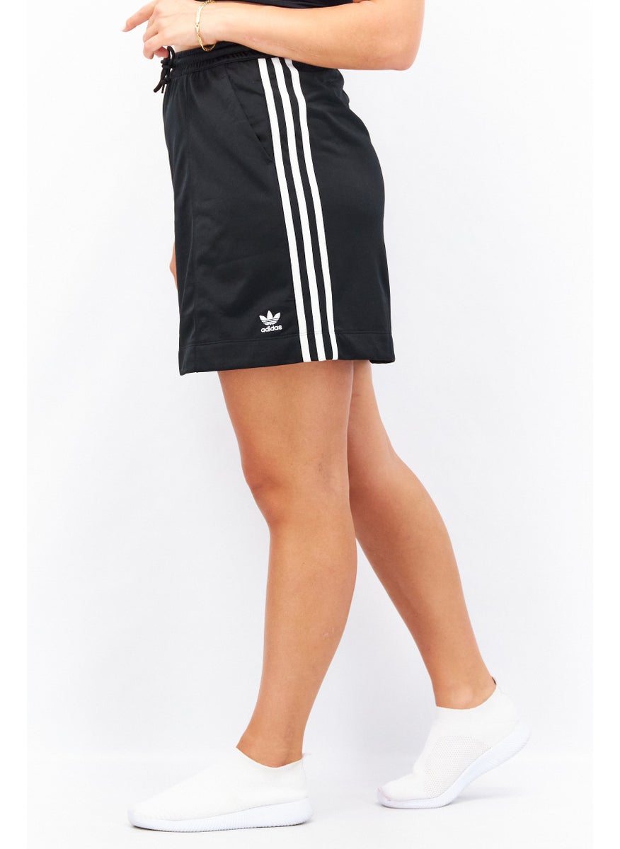 adidas Originals Women Sportswear Fit Brand Logo Training Skirt, Black/White  - Image 2
