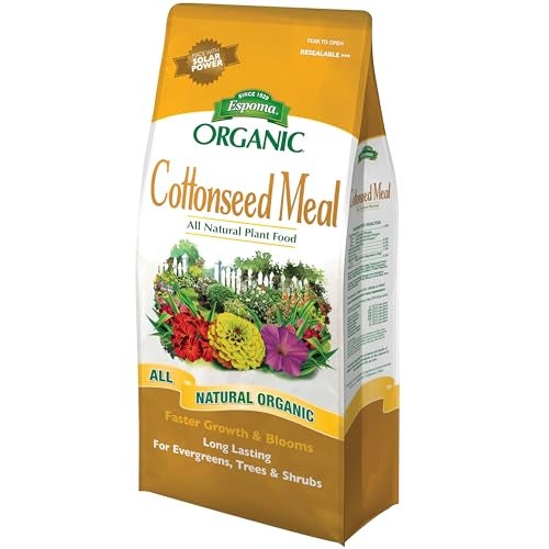 Espoma Organic Cottonseed Meal; All-Natural Plant Food That Provides All Three Major Plant nutrients.Promotes Optimum Growth, Flowering, and Deeper Green Color. 3.5 lb.Bag. Pack of One - Image 1