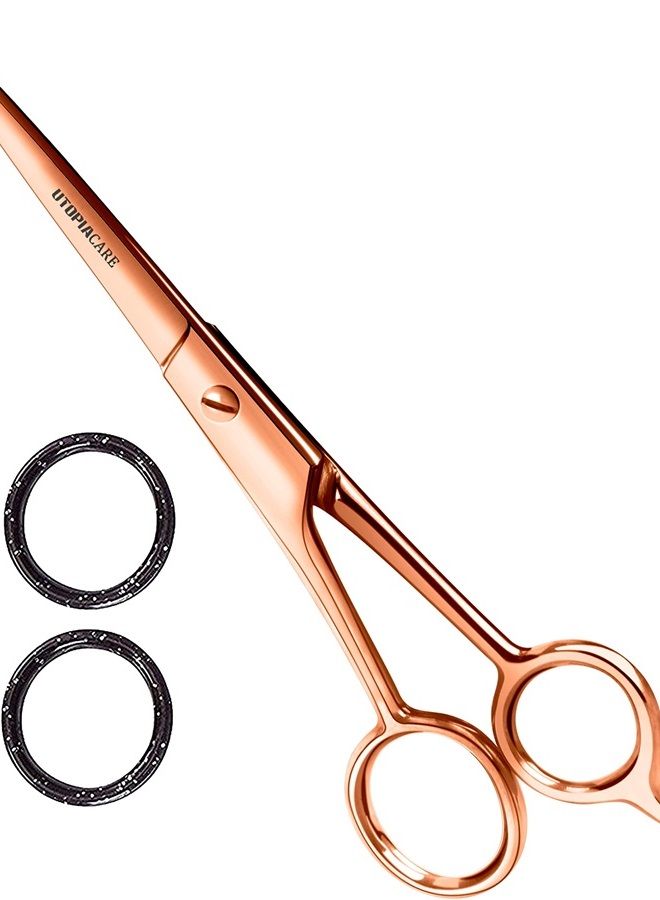 Utopia Care Hair Cutting and Hairdressing Scissors 6.5 Inch, Premium Stainless Steel shears with smooth Razor & Sharp Edge Blades, for Salons, Professional Barbers, Men & Women, Kids, Adults, & Pets. - Image 1