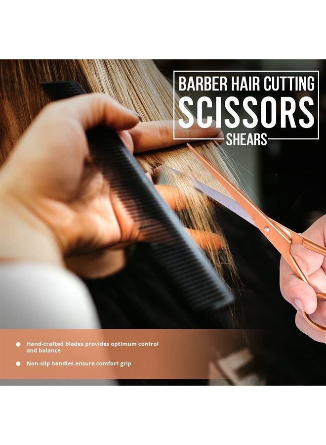 Utopia Care Hair Cutting and Hairdressing Scissors 6.5 Inch, Premium Stainless Steel shears with smooth Razor & Sharp Edge Blades, for Salons, Professional Barbers, Men & Women, Kids, Adults, & Pets. - Image 3