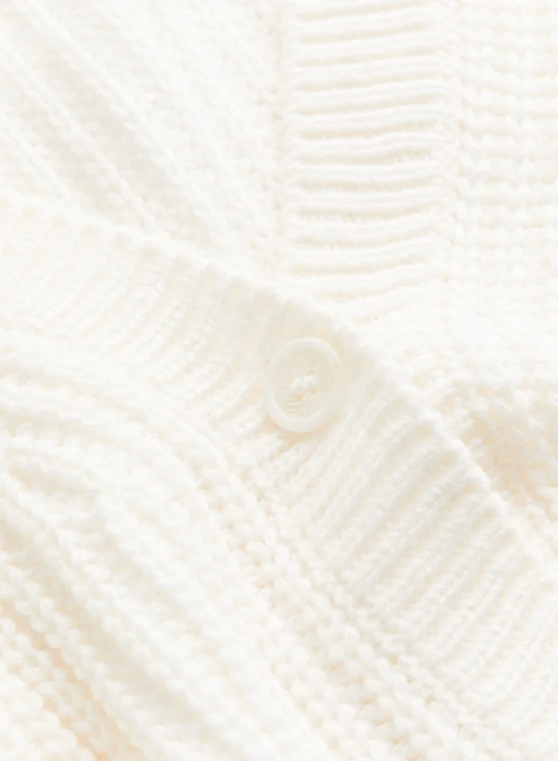 H&M Balloon Sleeve Knitted Cardigan