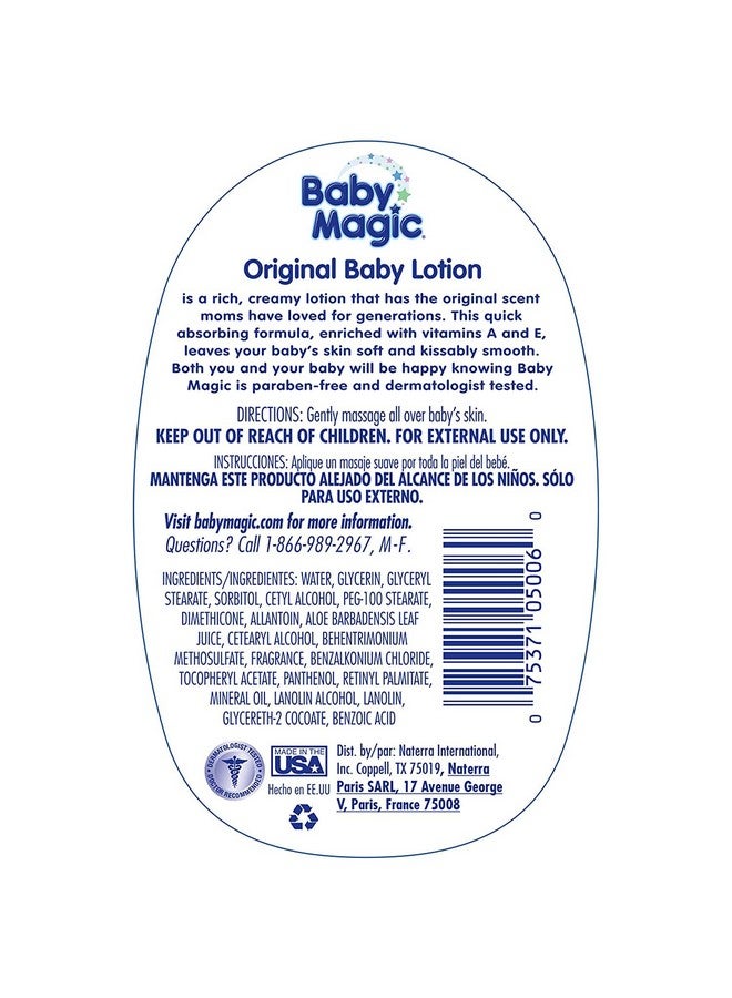Baby Magic Bby Magic Baby Lotion Ori Size 16.5 Bby Magic Baby Lotion Original 16.5 - Image 2