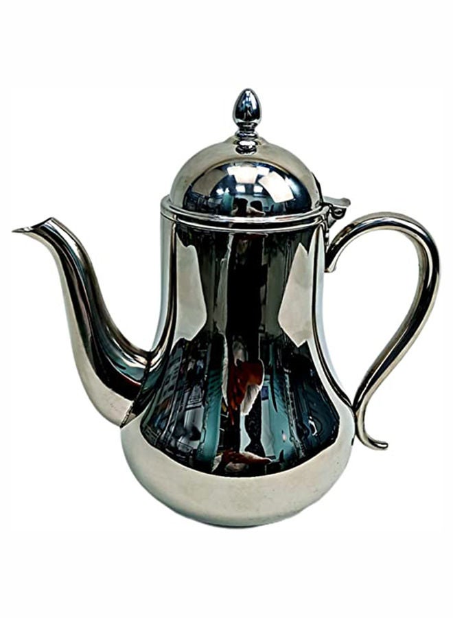 AKDC Stainless Steel Tea Kettle UAE Special Day Collection With Large Capacity - Tea Coffee Pot Ideal for Home Office & Hotel – Compact & Stylish Design with Heat Resistant Handle (1.2 Liter) - Image 1