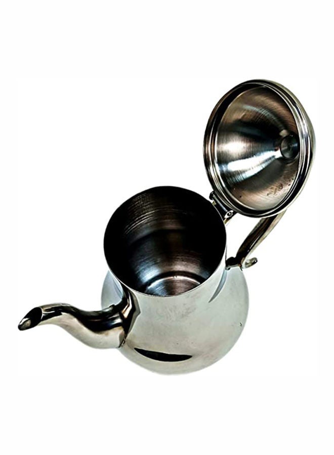 AKDC Stainless Steel Tea Kettle UAE Special Day Collection With Large Capacity - Tea Coffee Pot Ideal for Home Office & Hotel – Compact & Stylish Design with Heat Resistant Handle (1.2 Liter) - Image 4