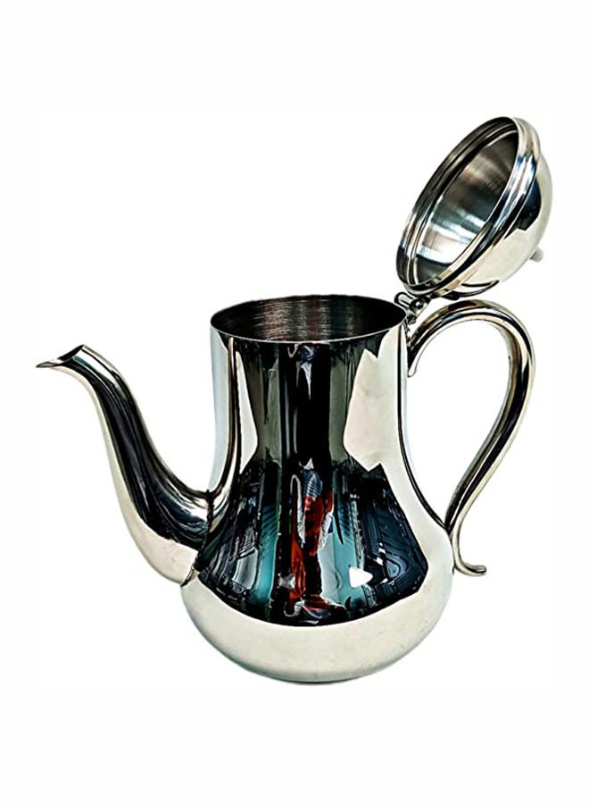 AKDC Stainless Steel Tea Kettle UAE Special Day Collection With Large Capacity - Tea Coffee Pot Ideal for Home Office & Hotel – Compact & Stylish Design with Heat Resistant Handle (1.2 Liter) - Image 2