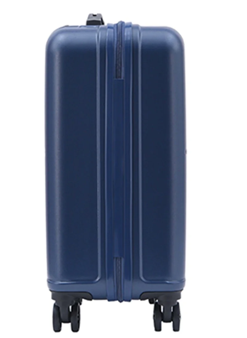 American Tourister  Skytrac DW V2 Suitcase, Cabin Size 55 cm / 20 inch, 4 Spinner Wheels, Hard Top, Polypropylene, Navy Blue|TSA Combination Lock|Scratch & Impact Resistant Material - 3 Years Global Warranty  | Best Price UAE