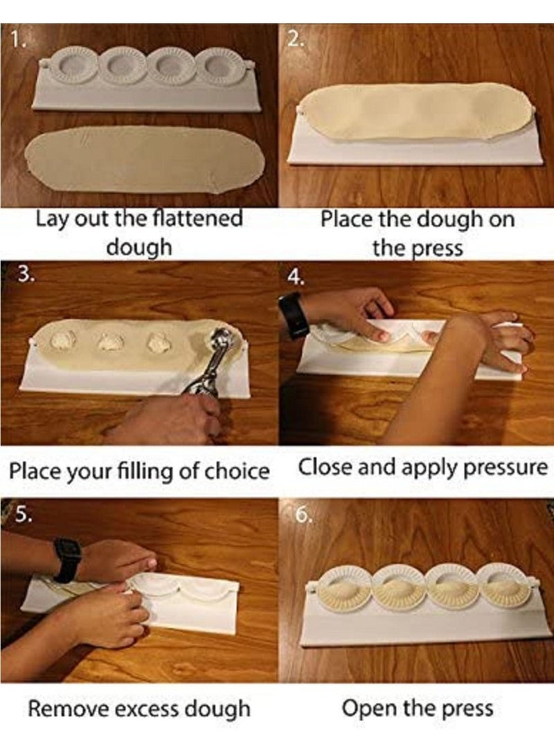 Dumpling  Machine Makes four small Dumpling Mould at once - Image 3