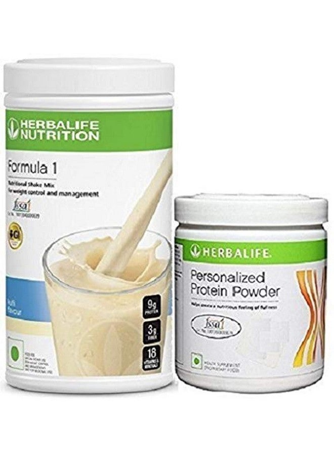 Herbalife Formula 1(kulfi)500g with Personalized Protein Powder(200gm) - Image 1