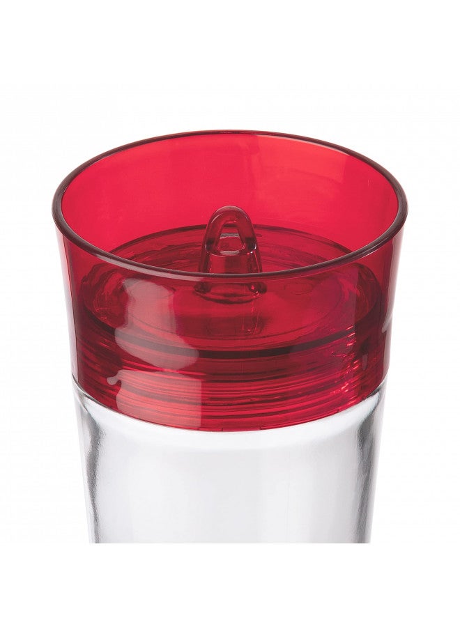 More Birds Bird Health+ Big Gulp Hummingbird Feeder, Glass Hummingbird Feeders for Outdoors, 5 Feeding Stations, 40 Ounces - Image 3