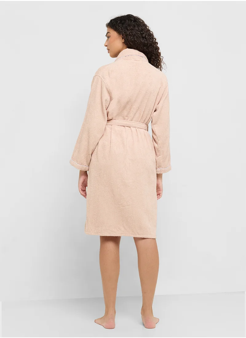 Ginger Plush Terry Bath Robe