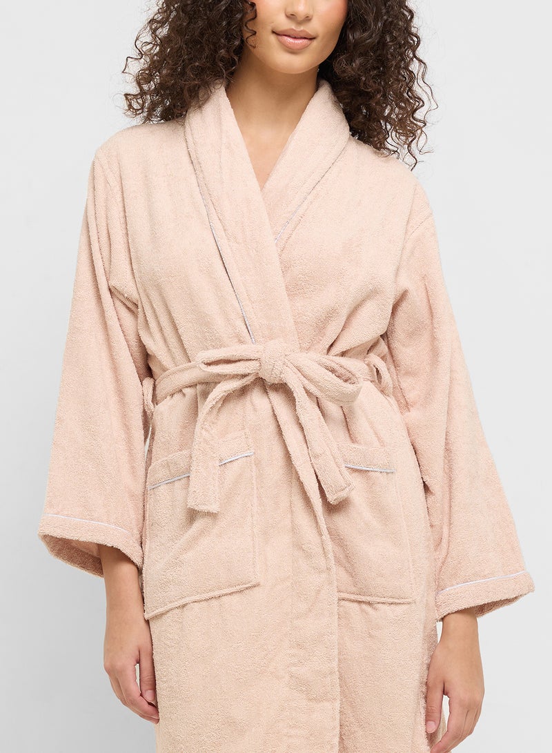 Ginger Plush Terry Bath Robe  - Image 3