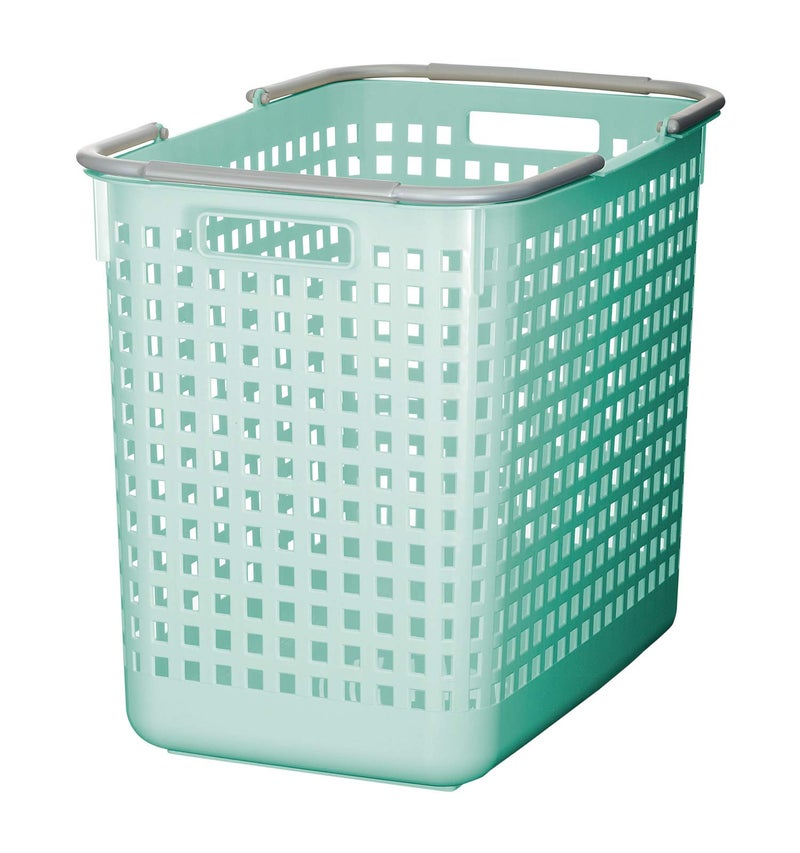 Likeit SCB5 Daily use inside or outside Movable handles make it easy to carry around Portable large basket for kitchen laundry and kids room 187 x 122 x 1547 Mint blue 1057 gal