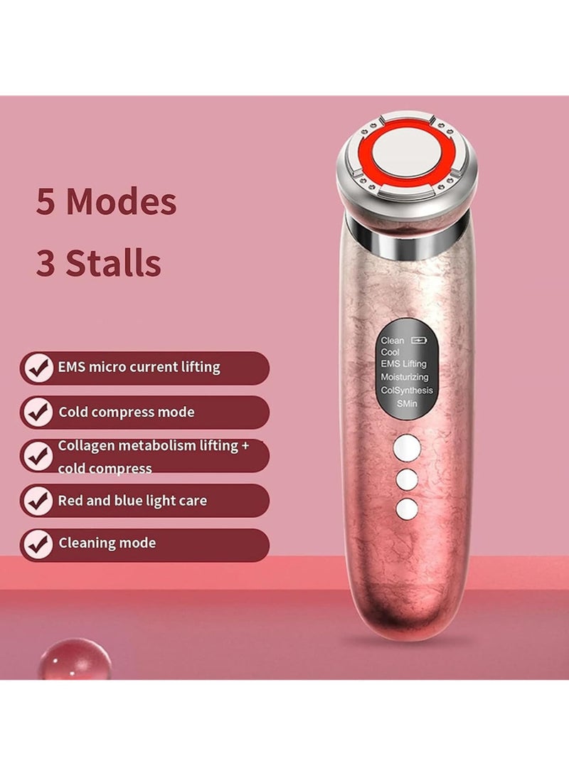 عام بالتأكيد، ها هي الوصف باللغة العربية: آلة تجميل الوجه لإزالة التجاعيد، ومكافحة الشيخوخة، وتجديد البشرة، ورفع الوجه. - Image 4