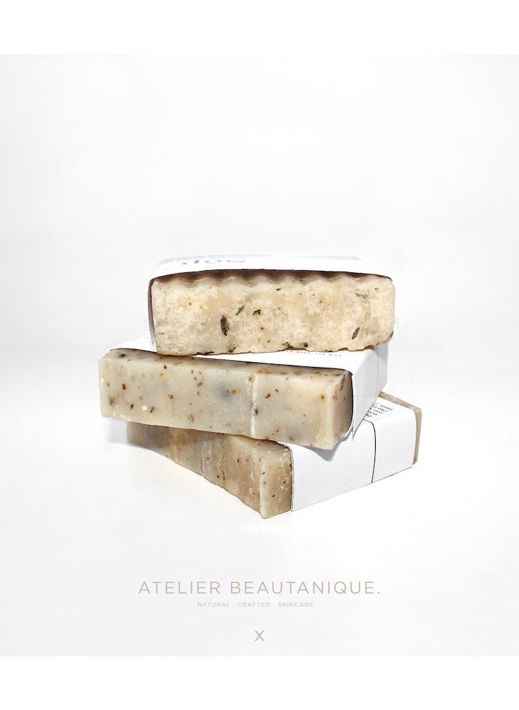 Atelier Beautanique - Sop Rose Scrub Bar - Image 1