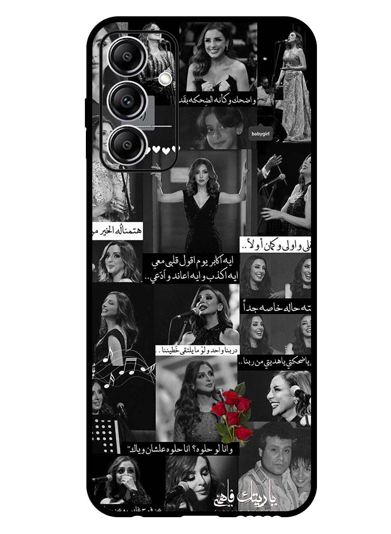 Theodor Protective Case Anti Scratch Shock Proof Bumper Cover For Samsung Galaxy A35 Arab quotes - Image 1