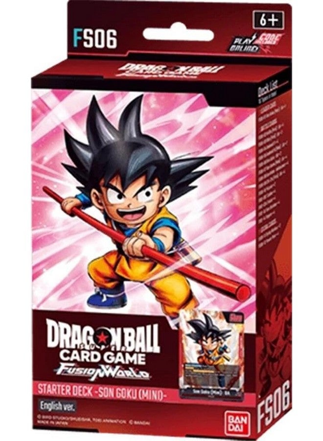 Bandai Dragon Ball Super TCG: Fusion World Starter Deck: Son Goku (Mini)